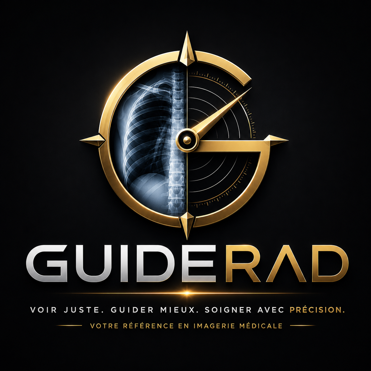 GuideRad — logo du compendium d'imagerie médicale